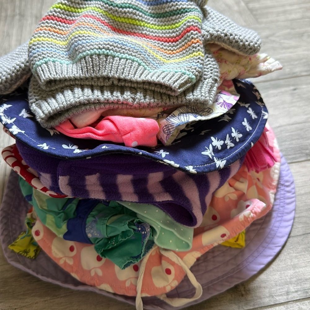 Colorful Baby Toddler Hat Collection 0m-3T mixed lot